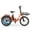 Orange, variant on MOONCOOL TK1 Folding Electric Tricycle for Adults,48V 14.5Ah Removable battery, 1000W Motor, 20" Fat Tire Step-Thru 3 Wheel Electric Bicycle W/ Front & Rear Storage Bag Kit, UL2849