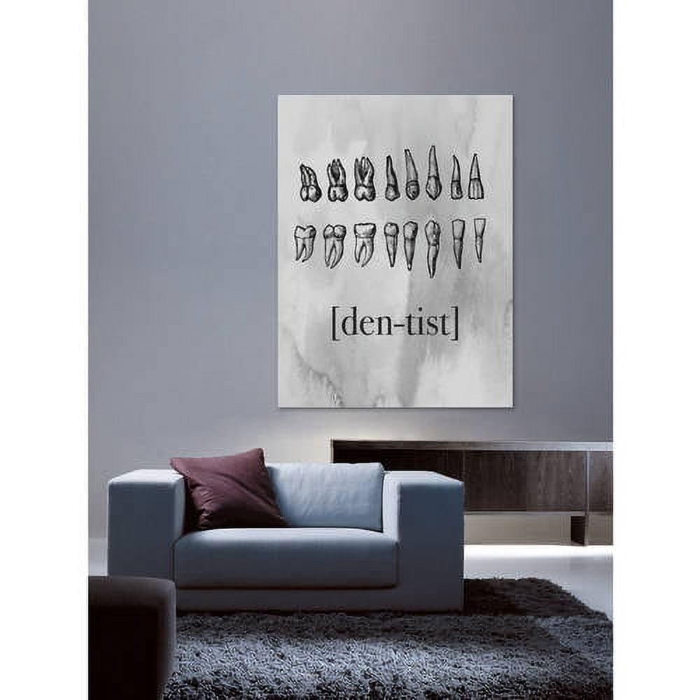 "Dentist" Painting Print on Wrapped Canvas
