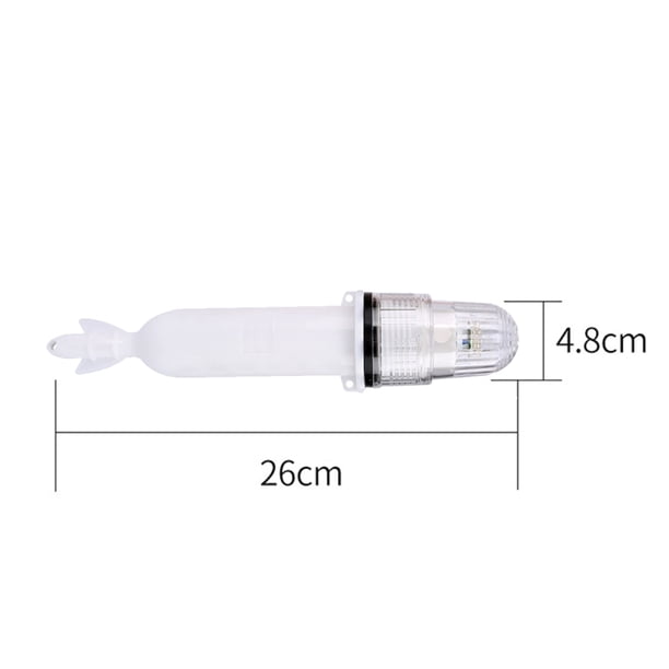 Pesca Red de pesca Luz de señal Barco marino Atraer Malla de pesca Lámpara de flotador impermeable Sywqhk Para Estrenar