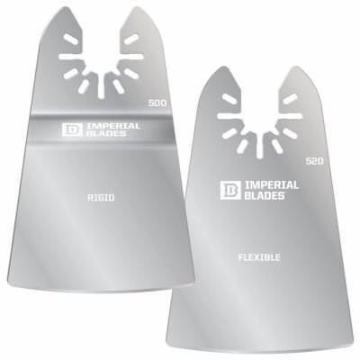 One Fit Scraper Variety Pack, For Oscillating Tool, Carbon Steel Blade, 2-Pk. IBOASV-2