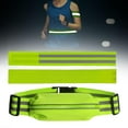 thumbnail image 6 of Baoblaze Reflective Belt Elastic Glow Belt Phone Holder Runners Belt Bag Safety Strap 1 Belt and 2 Armband, 6 of 8
