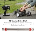 thumbnail image 4 of Arbre de Transmission RC en Acier Durable pour Axial SCX10 90046, CC01 avec Longueur Réglable, Transmission de Puissance Efficace, Design Compact et Léger - Remplacement et Mise à Niveau Faciles, 4 of 8