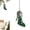 G, variant on Glitter Transparent Christmas Hanging Ornaments, Xmas Tree Pendants Ideal for Winter Holiday Scene Home Decor