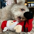 thumbnail image 2 of Glory To Dog Plush Santa Dog Toy, 2 of 3