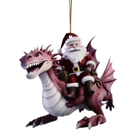 

Lindung Replacement for Lamps And Chandeliers Christmas Dinosaur Decoration Pendant Fun Decoration Pendant Pendant Christmas Acrylic Decoration Pendant For Home Holiday Party