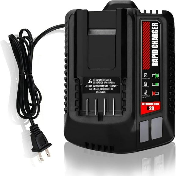 20V Max Battery Charger Replacement for Craftsman CMCB104,Compatible with Lithium Batteries CMCB101 CMCB204 CMCB202 CMCB201 CMCB209 CMCB205 CMCB102 CMCB100
