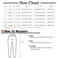 thumbnail image 3 of Womens Clearance GaThRRgYP Womens Plus Size Pants Clearance,Fashion Women Print Casual High Waist Imitation Denim Leggings Elastic Slim Hip Ninth Pants, 3 of 7