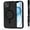 Black, variant on BLACK+DECKER for iPhone 15 Case, Compatible with MagSafe, Shockproof Military-Grade Protection, Magnetic Phone Case for iPhone 15 Pro, Coral Rose (Changeable Buttons & Lanyard)