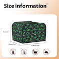 thumbnail image 5 of Fotbe Dino Christmas Party for Four Slice Toaster Cover, Fingerprint Protector, Super Soft Appliance Cover And Dust Cover,Bread Dust Cover & Fingerprint Protection, 5 of 7