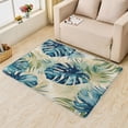 thumbnail image 1 of Monstera Leaf Rug 4x5 Area Rugs for Bedroom Living Room, Tropical Jungle Area Rug, Palm Leaf Carpet Machine Washable Non-Slip Rug, Soft Low Pile Area Rug, Indoor Decorative Rugs G&n05, 1 of 1
