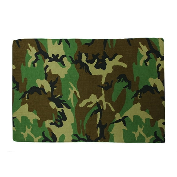 CC Home Furnishings Camouflage Imprimé Lit Carré pour Chien de Luxe - Moyen