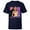 Navy, variant on Princess Pocahontas FEARLESS Purple Ombre T-Shirt - Short Sleeve T-Shirt for Kids - Customized-Red