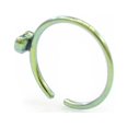 thumbnail image 4 of Bendable Nose Hoop rings with Heart Design and Cubic Zirconia Stone 20G, 4 of 12