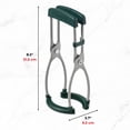 thumbnail image 5 of Starfrit Jar Lifter, Safe Canning Tool with Soft-Grip Handle, Spring-Loaded Grip, Fits Regular & Wide Mouth Jars, Aluminum Frame, Dark Green, 5 of 5