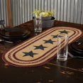 thumbnail image 2 of VHC Brands Potomac Jute Runner Stencil Stars 13x36, 2 of 3