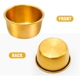 thumbnail image 2 of NOGIS 8 Pcs Small Sauce Cups, Ramekin Sauce Dipping Bowl 60ML Mini Sauce Cups Pudding Condiment Cups for Home Party Restaurant (Gold), 2 of 7