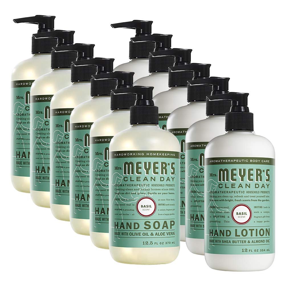 Mrs. Meyers Clean Day, 6 Packs Liquid Hand Soap 12.5 OZ, 6 Packs Hand