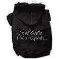 thumbnail image 1 of Dear Santa I Can Explain Chandails à Capuchon Noir TTG (18), 1 of 1