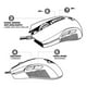 thumbnail image 5 of Mouse Gamer YEYIAN Claymore RGB Serie 2000 12000DPI YMT-V70 Yeyian Claymore, 5 of 6