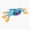 1pcs, variant on Cute Hoverfish Ocean Creature Sticker