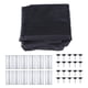 thumbnail image 1 of Puerta Mosquitera Resistente De Poliéster Negro, Mosquitera Para Puerta De Garaje, Para Leva De Puerta Corrediza Y Ventana Del Piso Al Techo De Una Sola Puerta Rv ANGGREK BY4533, 1 of 8