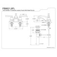 thumbnail image 2 of Kingston Brass FB8628FL 4 in. Centerset Bathroom Faucet, Brushed Nickel, 2 of 2