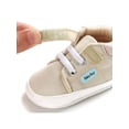 thumbnail image 4 of Infant Baby Shoes Slip-on Soft Sole Leather Moccasins Pre-Walkers, 4 of 9