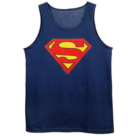 Symbol Navy Blue Mens Tank Top - Medium