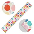 thumbnail image 5 of Yayeee Table Runner 70 inches Long Home Kitchen Dinning Party Decoration, Colorful Circles, 5 of 7