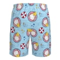 thumbnail image 6 of Naloa Gnome Pool Party Men's Beach Shorts, Surfing shorts, Swim trunks, Quick Dry Swim Trunks for Surfing Beach Fun - XX-Large, 6 of 9