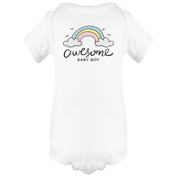 Awesome Baby Boy Bodysuit Infant -Image by Shutterstock,  6 Months