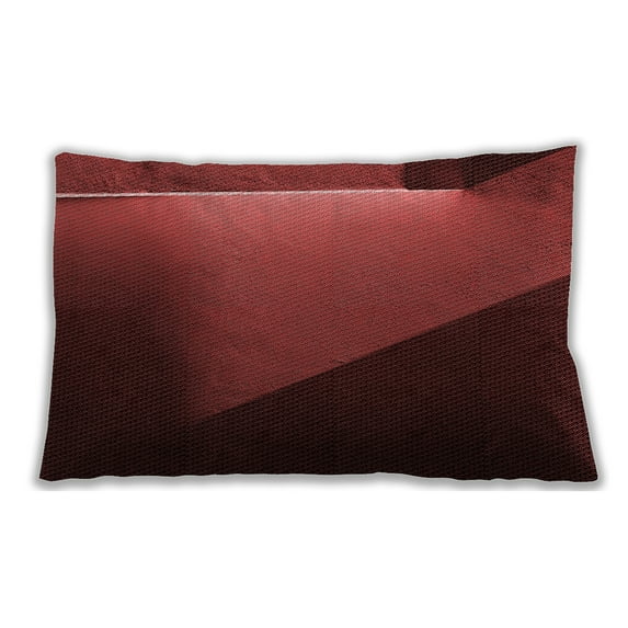 Ahgly Company Outdoor Rectangular Contemporary Lumbar Throw Pillow, 13 inch by 19 inch