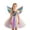 Hot Pink, variant on Coerni Girls Sparkly Princess Dress Rainbow Sequin Camisoles Leotards Puffy Tulle Skirt Halloween Birthday Ball Gown with Wings