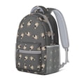 thumbnail image 2 of Cute Pug Puppies Backpack for School,Cute School Bag,Schoolbag with Adjustable Shoulder Straps & Padded Back,15.3"x11"x6.7", 2 of 6