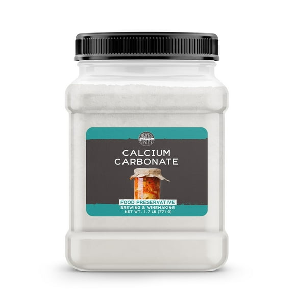Birch & Meadow Calcium Carbonate, 1.7 lb, Food Preservative, Winemaking & Brewing