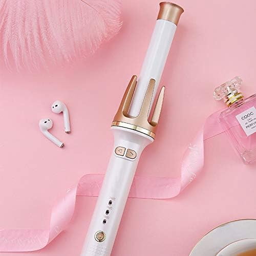 RKXQT Automatic Curling Iron Rotating Hair Curler Electric Ceramic Curling Iron Roller for Lazy Fast Heating Auto Hair Styling Tools