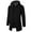 Black, variant on AOOCHASLIY 2023 Men Fall Coat Men's Solid Color Long Hooded Knitting Plush and Thicken Fashion Solid Color Sweater Coat