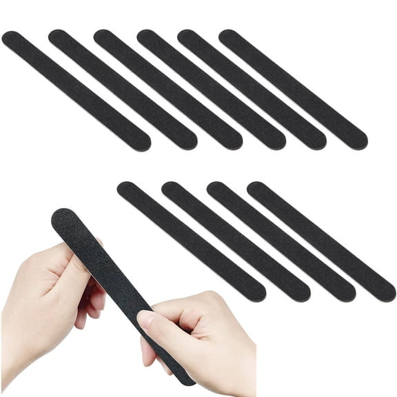 10 enhancement sanding enhancement file strips Black thin sand sanding strips