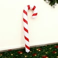 thumbnail image 7 of Large Inflatable Candy Cane Outdoor Yard Decoration for Holiday Party Festive Blow Up Novelty Prop, 7 of 7
