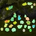 thumbnail image 6 of Glow In The Dark Mini Resin Animal Figurines, Luminous Indoor & Outdoor Decorations for Garden Decor, Aquarium Displays, Fairy Tale Miniature Landscapes, Potted Plants, Hide & Seek Play (206PCS), 6 of 6