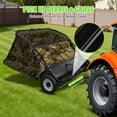 thumbnail image 2 of Yedigre Ride-On Tow Behind Yard Sweeper - 44” Wide Cleanup for Leaves, Grass Clippings & Debris, Easy-Dump Hopper, 2 of 10
