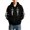 Black, variant on Men's Hooded Sweatshirts Halloween Graphic Printed Long Sleeve Pullover with Pocket Outfits Pullover