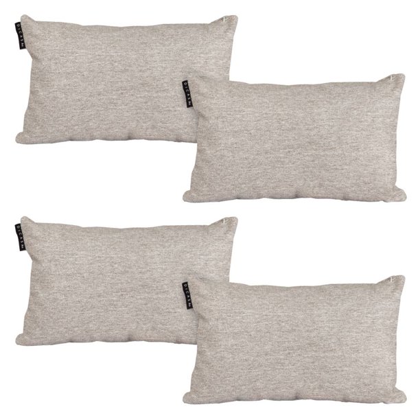 Cojin riñonera Decorativa Rectangular Set de 4 DICASA Bond Arena