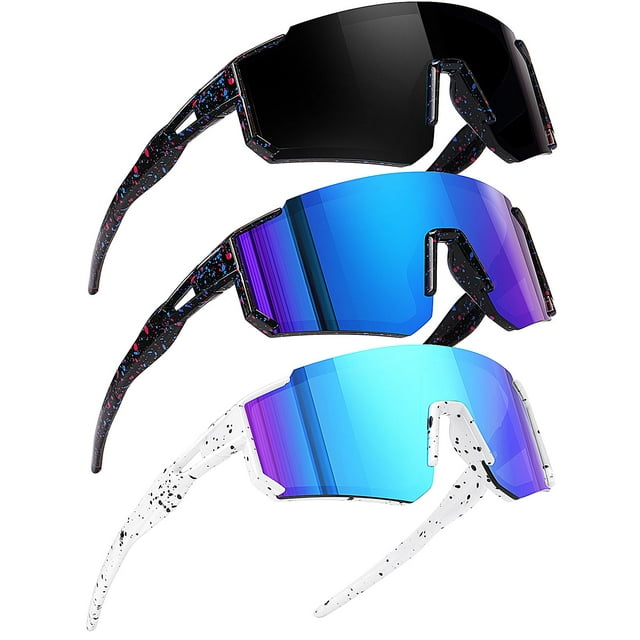 Gafas de Sol de Béisbol Juveniles SEKKAF para Niños y Niñas UV400