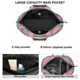 thumbnail image 4 of Floral Print Large Capacity Weekender Bag, Durable Carry-On Tote with Zipper Closure for Women Travelers, 4 of 4