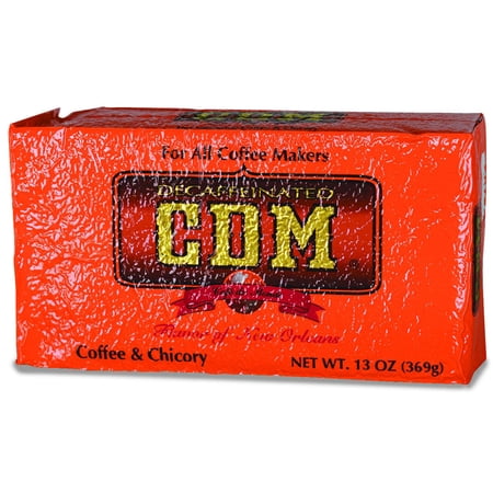 cdm coffee chicory decaffeinated oz