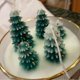 thumbnail image 2 of Velas para árbol de Navidad Snmubt, delicado árbol de Navidad verde, velas, regalos, decoraciones para fiestas navideñas, decoración de habitaciones, casas, cocinas y bodas., 2 of 8