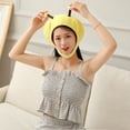 thumbnail image 4 of Vjnyvs Bee Headgear Hat Dance Funny Hat Hood Favor Cartoon Bee Head Cover for Night Party Favor Festival Photo Prop, 4 of 7
