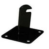 Wall Brackets for Gridwall or Grid Panels - Black color - Set of 4 Pieces, Black Finish By Only Garment Racks