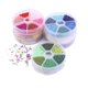 thumbnail image 1 of Diy cuentas de mijo de vidrio de Color sólido, conjunto de cuentas de pintura de combinación de 6 colores, accesorios de joyería Diy, 1 of 5